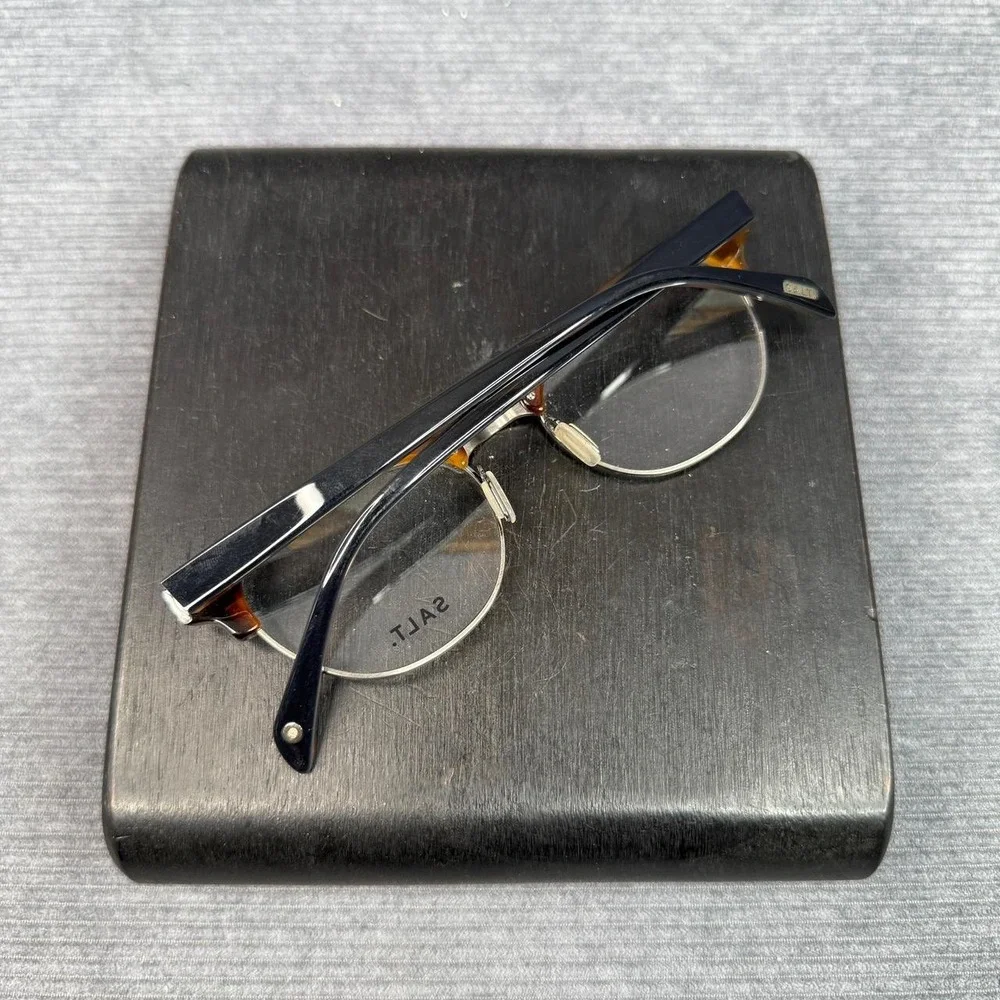 SALT Kris BKOK Titanium Cat Eye Y2k Eyeglasses Frame Handcrafted Japan 50-18-145